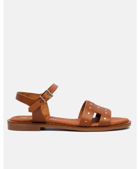 SANDALIA PLANA MINI-TACHAS