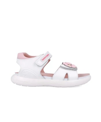 SANDALIA VELCRO FLOR