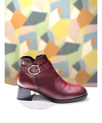 BOTÍN TACÓN HEBILLA