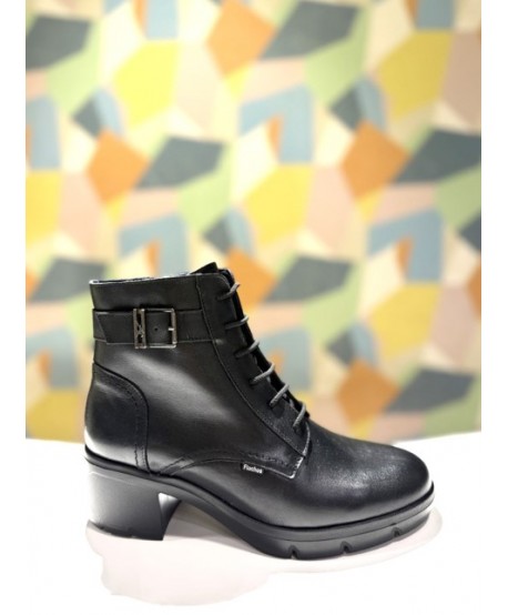 BOTÍN TACÓN HEBILLA