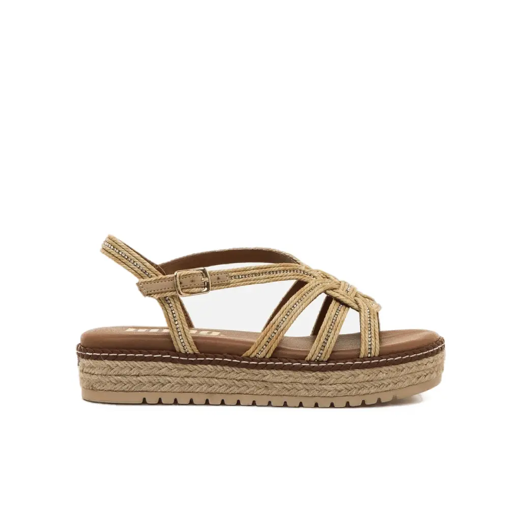 SANDALIA PLATAFORMA YUTE