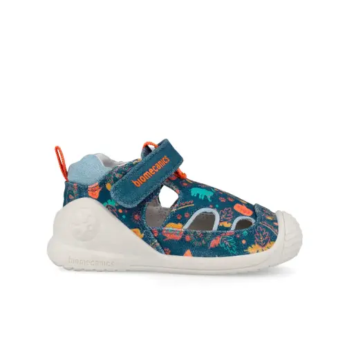 SANDALIA LONA ESTAMPADA