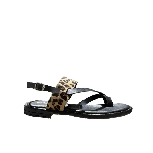SANDALIA PLANA LEOPARDO